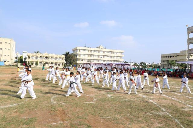 The Annual sports festival was organized on 19.01.2020 at Maharishi Vidya Mandir, Vijay Nagar Jabalpur. 